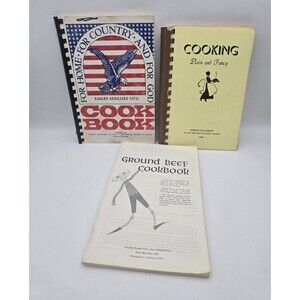 Cooking Plain And Fancy Women Brethren In Christ Church 1976 Cookbook Lot